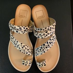 DOLCE VITA NELLY SANDAL-Leopard NEW! Size 9.5